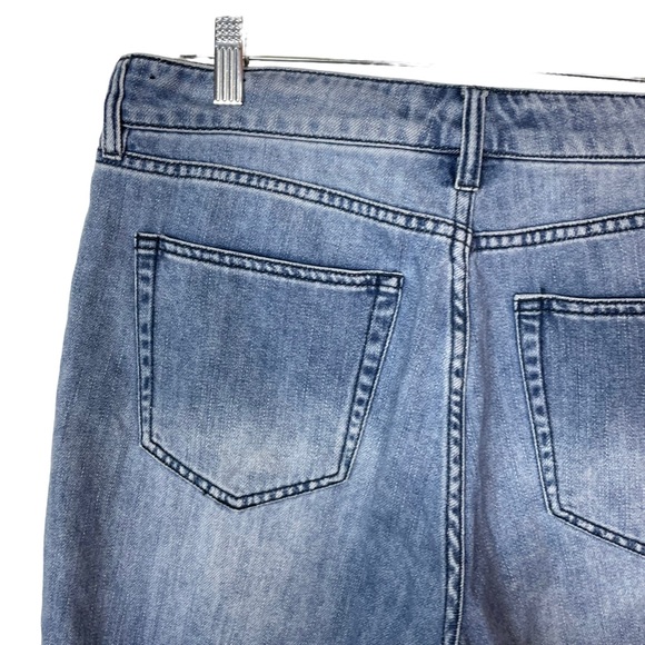 Liverpool The Crop Wide Leg Raw Hem Size 8/29 Baggy Relaxed Hipster Cropped Jean - Picture 13 of 16